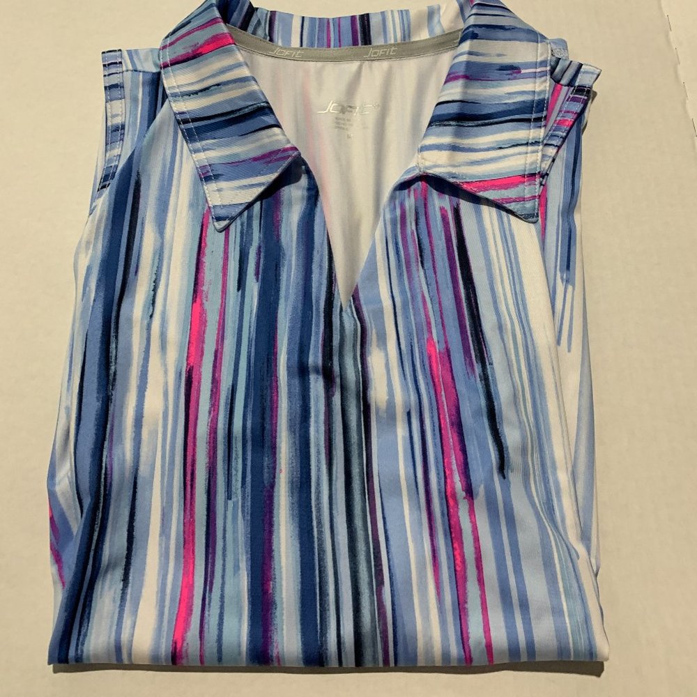 Women's  Jofit Sleeveless Golf Shirt  like new dry cleaned only size Med